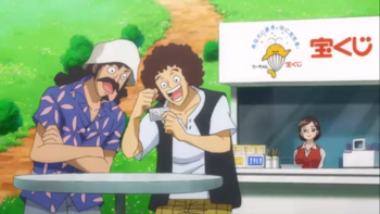 Кадр 3 аниме Ван-Пис: Золото и Скретч