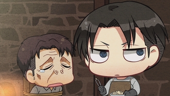 Кадр 2 аниме Атака титанов 3: Спецвыпуски