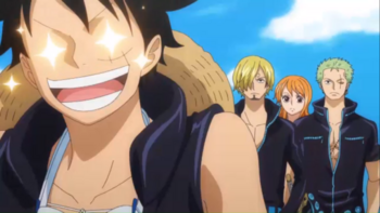 Кадр 2 аниме Ван-Пис: Золото и Скретч