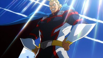 Кадр 1 аниме Моя геройская академия: Два героя