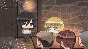 Кадр 3 аниме Атака титанов 3: Спецвыпуски