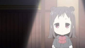 Кадр 1 аниме По ту сторону границы: Плевать на чувства — я тебя засужу