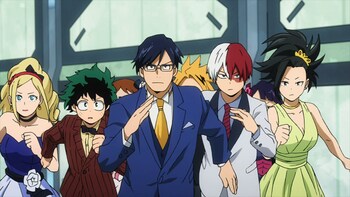 Кадр 0 аниме Моя геройская академия: Два героя