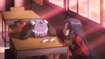 Кадр 1 аниме Исчезновение Юки Нагато