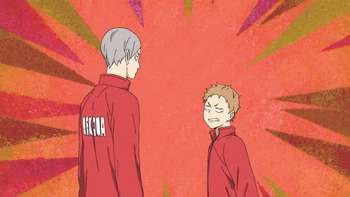 Кадр 2 аниме Волейбол!! Земля против воздуха