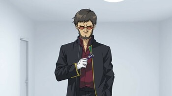 Кадр 1 аниме Евангелион x Schick