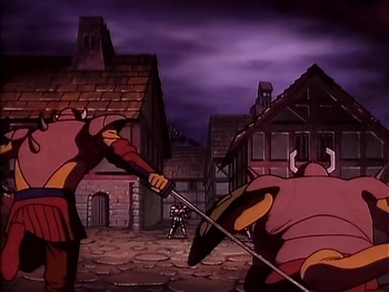 Кадр 2 аниме Ублюдок!! Сокрушитель тьмы