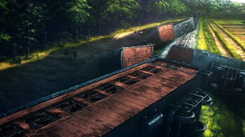 Кадр 2 аниме Клинок, рассекающий демонов: Квартал красных фонарей